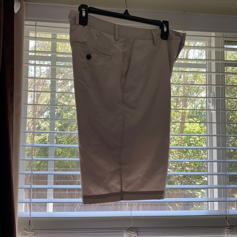 Size 30 Adidas khaki golf shorts